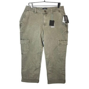 Lularoe Women’s Sz 30 Utility Cargo Pants New NWT Olive Green